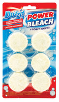 Duzzit Power Bleach Toilet Blocks – Pack of 6