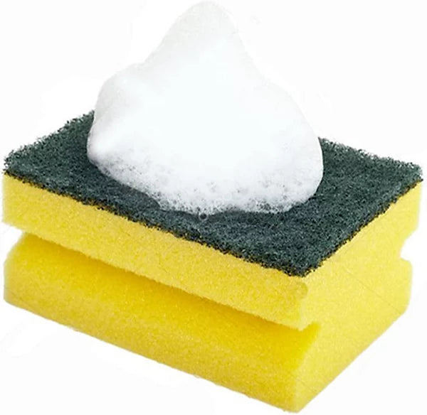 Duzzit Multicoloured Handgrip Sponge Scourers – Pack of 6