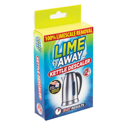 Lime Away Kettle Descaler – Powerful Limescale Removal (2 Sachets)
