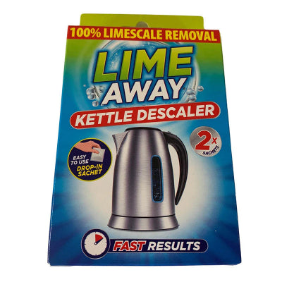 Lime Away Kettle Descaler – Powerful Limescale Removal (2 Sachets)